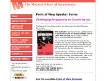 Tablet Screenshot of marxistschool.org
